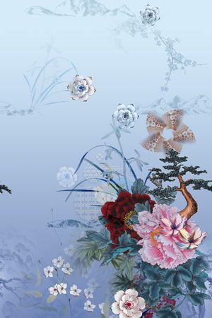 时尚印花花型图片