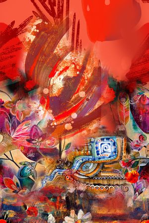时尚印花花型图片