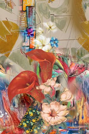 时尚印花花型图片