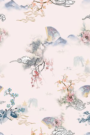 时尚印花花型图片
