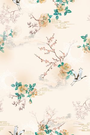 时尚印花花型图片