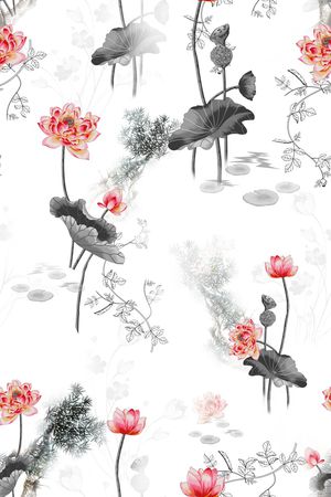 时尚印花花型图片