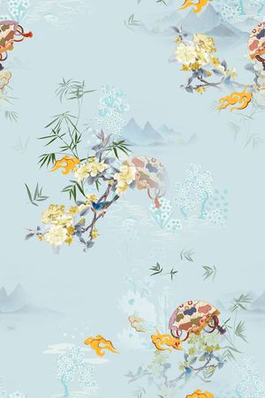 时尚印花花型图片