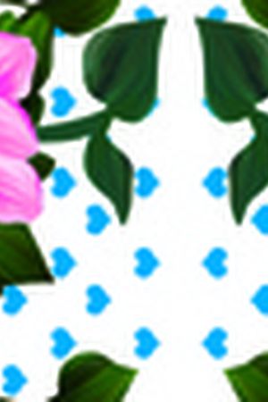 女装定位花印花花型图片