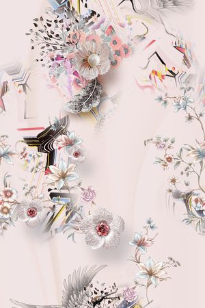 花卉印花花型图片