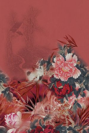花卉印花花型图片