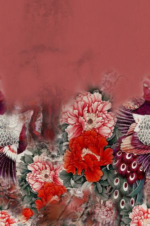 花卉印花花型图片