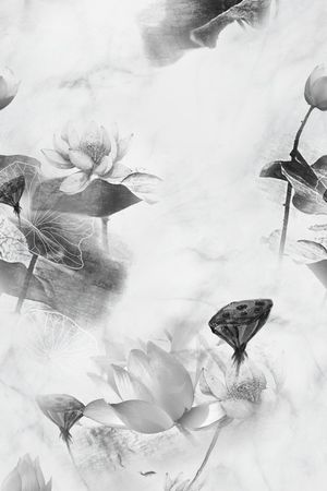 花卉印花花型图片
