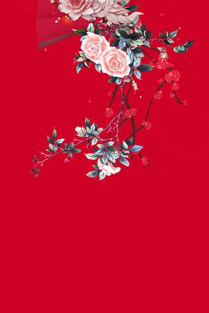 花卉印花花型图片