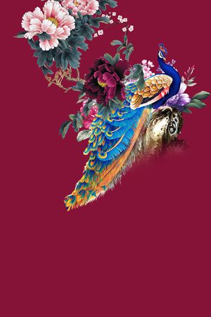 花卉印花花型图片
