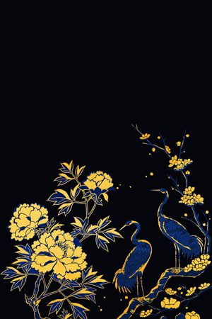 定位花印花花型图片