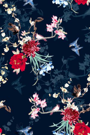 时尚印花花型图片