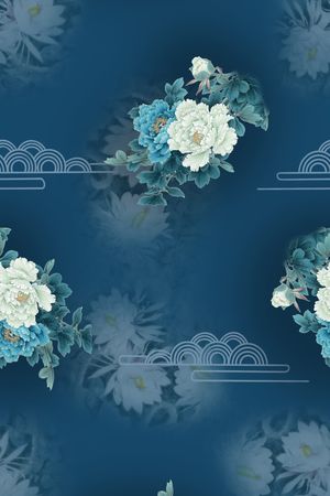 数码花型印花花型图片