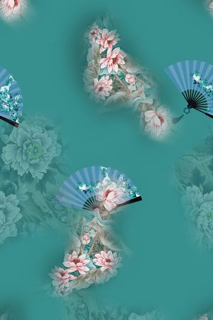 数码花型印花花型图片