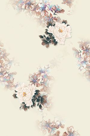 数码花型印花花型图片
