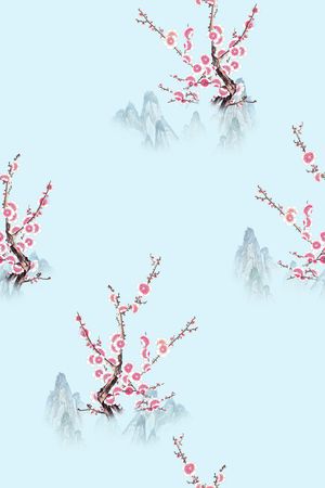数码花型印花花型图片