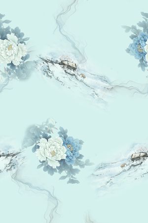 数码花型印花花型图片