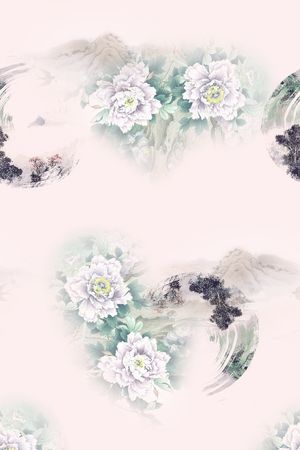数码花型印花花型图片