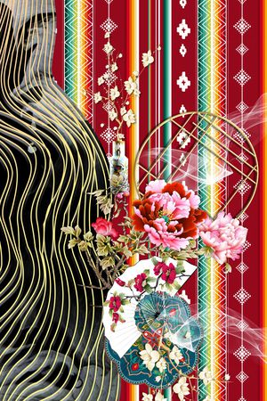 数码花型印花花型图片