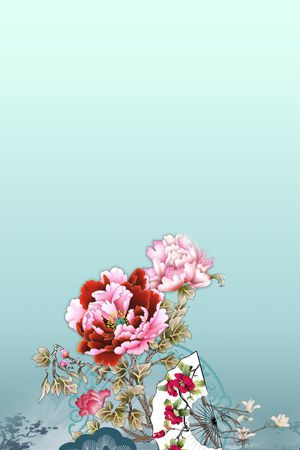数码花型印花花型图片