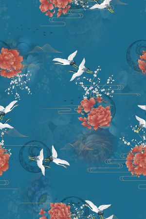 花卉印花花型图片