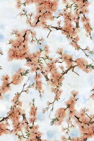 国画花印花花型图片