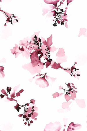 花卉印花花型图片