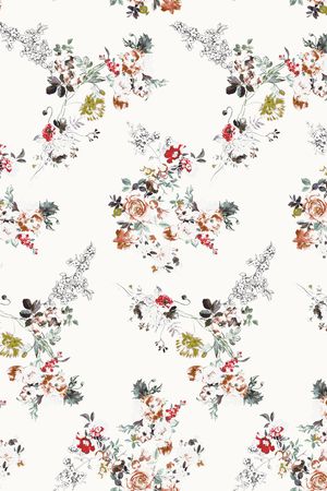 数码花型印花花型图片