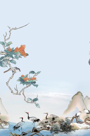 简约印花花型图片
