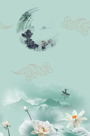 简约印花花型图片