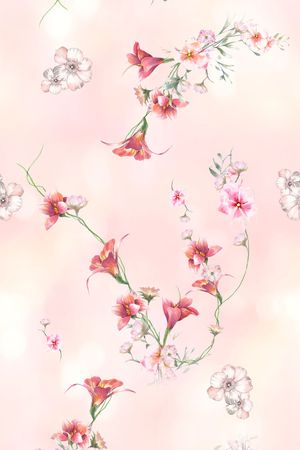 简约印花花型图片