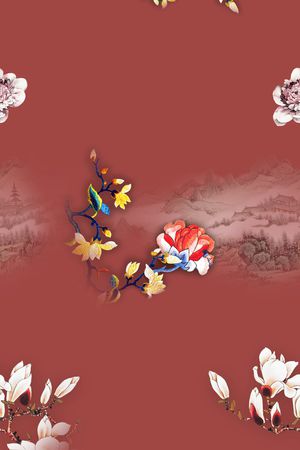 简约印花花型图片