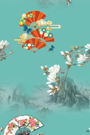 简约印花花型图片
