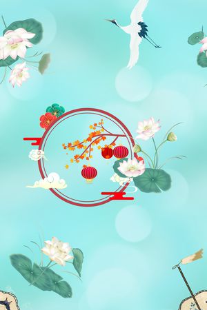 简约印花花型图片