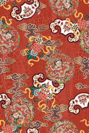 数码花型印花花型图片