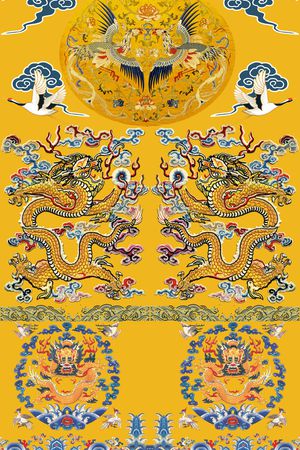 花卉印花花型图片