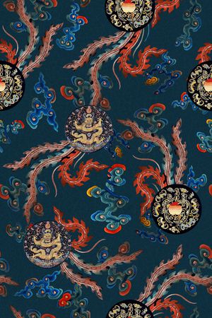 花卉印花花型图片