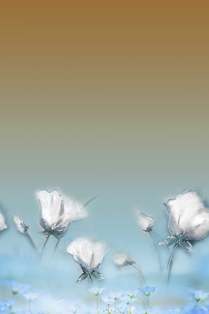 花卉印花花型图片