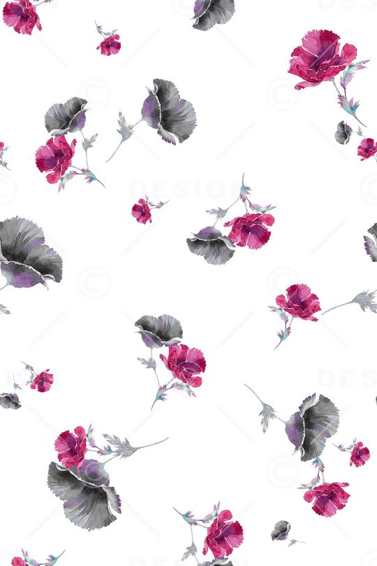 简约印花花型图片
