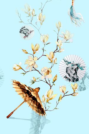 定位花印花花型图片