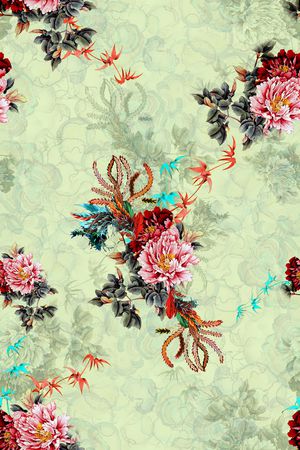 女装印花花型图片
