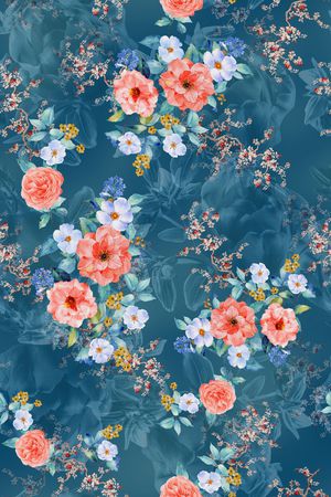 女装印花花型图片