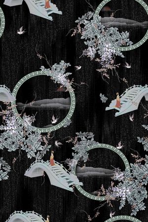 女装印花花型图片