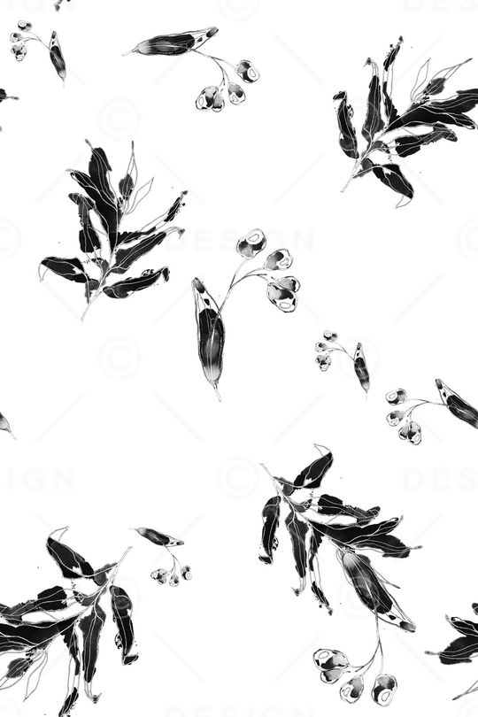 花卉印花花型图片