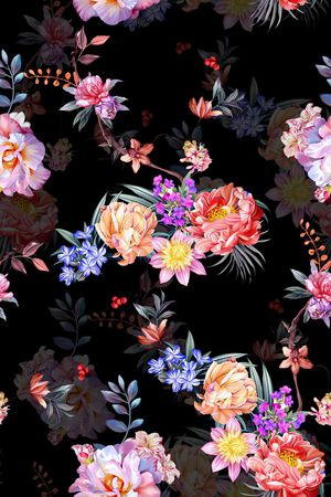 时尚印花花型图片