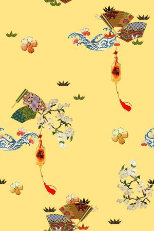 女装印花花型图片