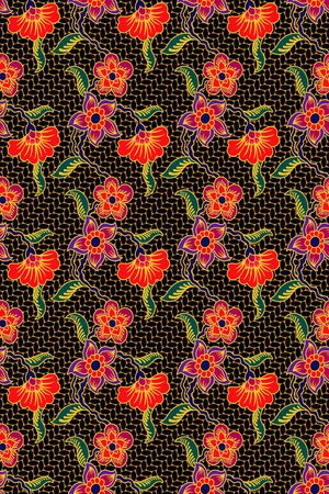 蜡染印花花型图片