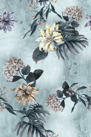 简约印花花型图片