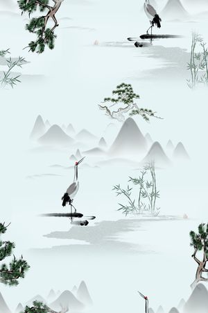 数码花型印花花型图片