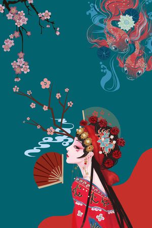 女装定位花印花花型图片
